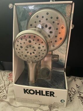 Kohler Brushed Nickel 3-in-1 Multifunction Shower Combo Kit - Brushed Nickel